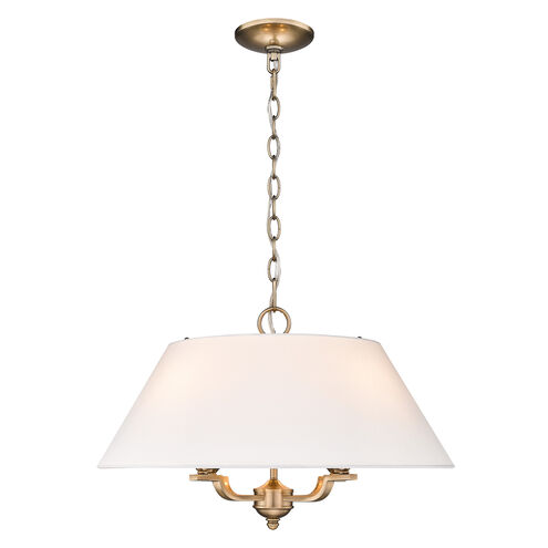 Coretta 4 Light 25 inch Modern Brass Pendant Ceiling Light